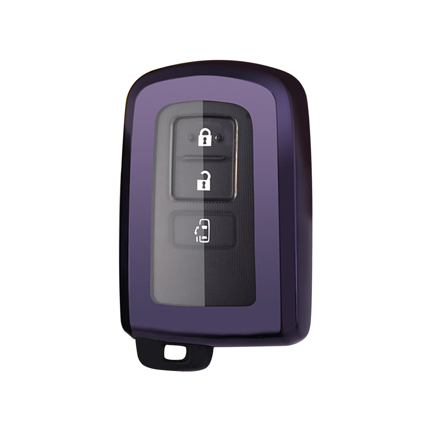TOYOTA鑰匙保護套 TPU軟膠 SIENTA專用 | 防摔耐刮 四色可選 紫黑色 | Carster 私推好物