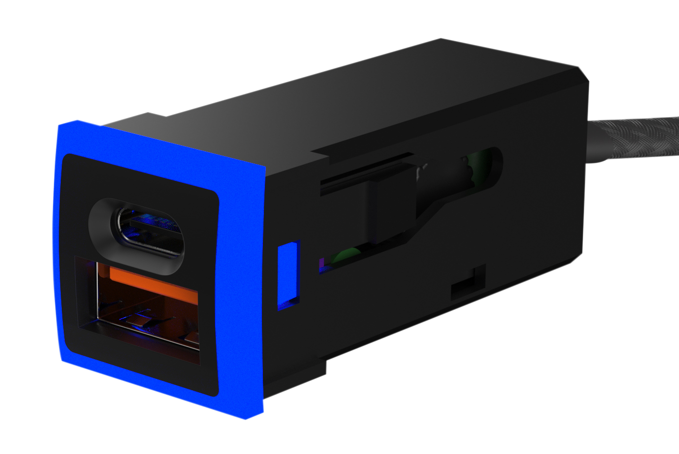 豐田TOYOTA 小型款3.0快充 TYPE C|USB雙孔車充「免挖孔」