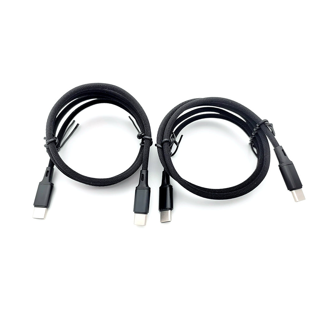 尼龍編織充電線 一盒2條 適用於快速充電 蘋果、安卓手機平板【Carster】