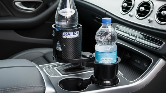 車用杯架推薦｜360°旋轉雙杯架、汽車飲料架置物架