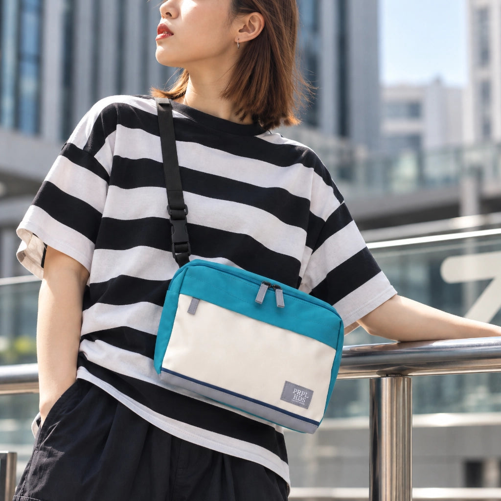 ph wonderlust 日本多口袋斜背包｜日常分類收納設計