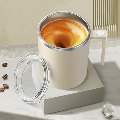 自動攪拌不鏽鋼隨行杯｜CARSTER™ 奶茶色 | Carster 私推好物