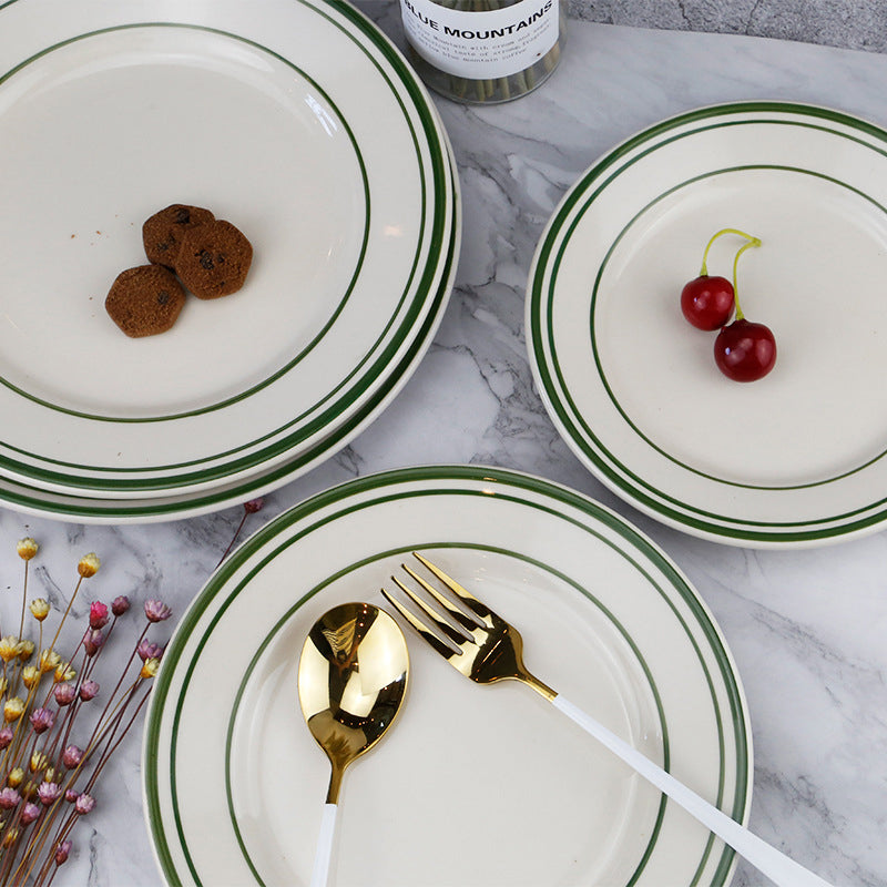 歐式簡約風陶瓷盤