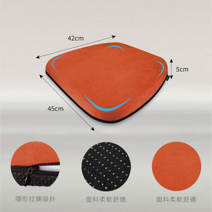 慢回彈記憶棉減壓坐墊『可拆洗』