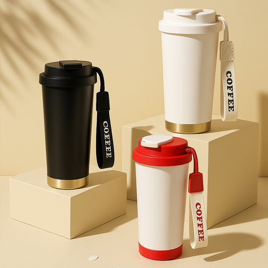 直飲/吸管兩用 500ml保溫保冷隨行杯