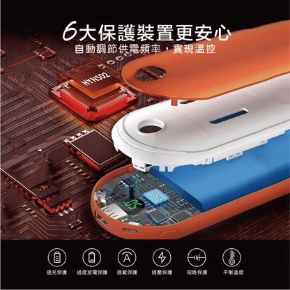 二合一充電暖手寶｜雙面發熱｜露營防寒保暖用品｜三檔控溫