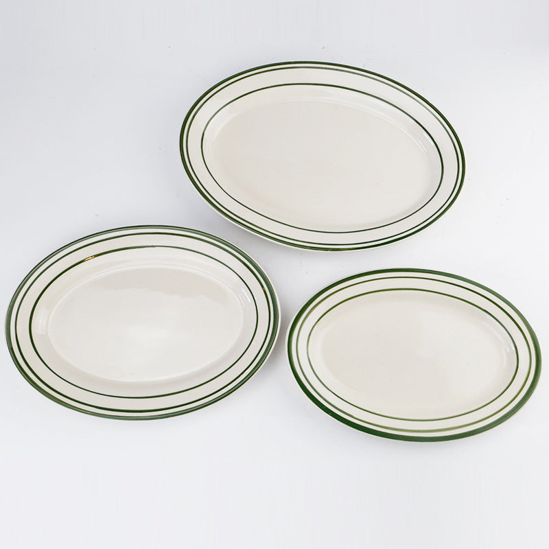 歐式簡約風陶瓷盤