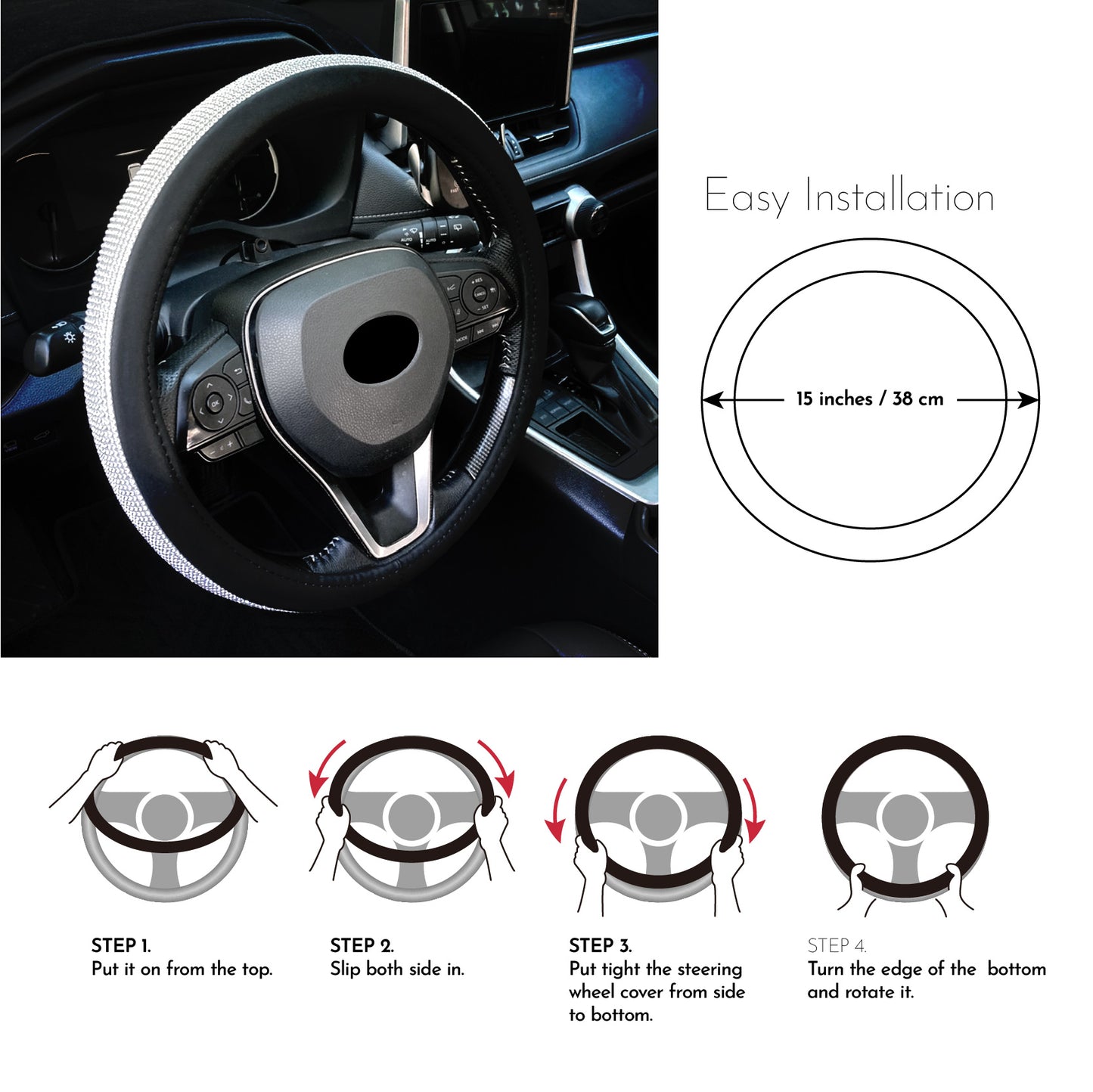 ラインストーンハンドルカバー【女神スペシャルエディション】