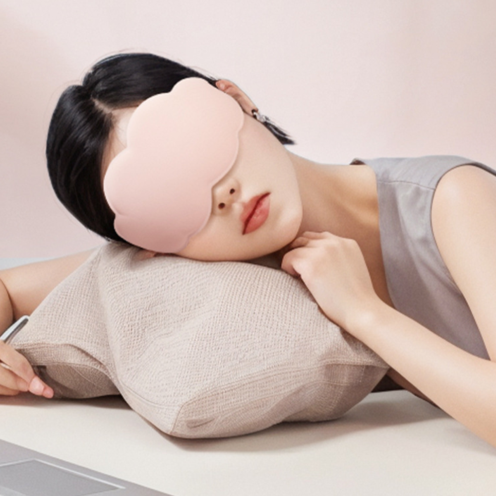 3D柔眠雲朵舒壓冰絲眼罩