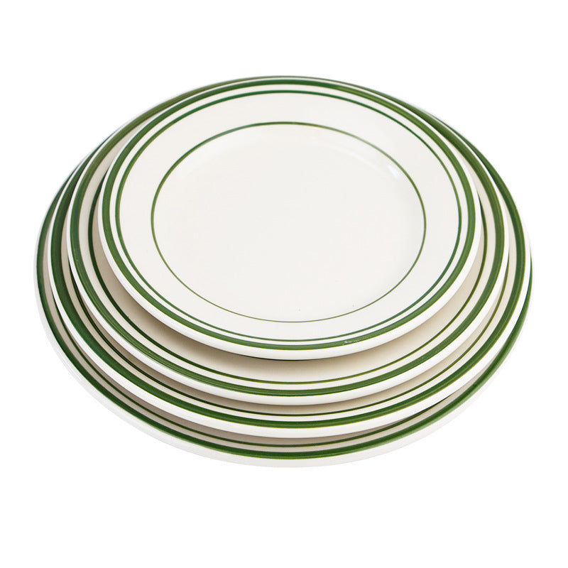 歐式簡約風陶瓷盤