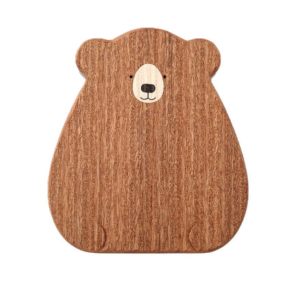 小熊造型木質砧板｜托盤