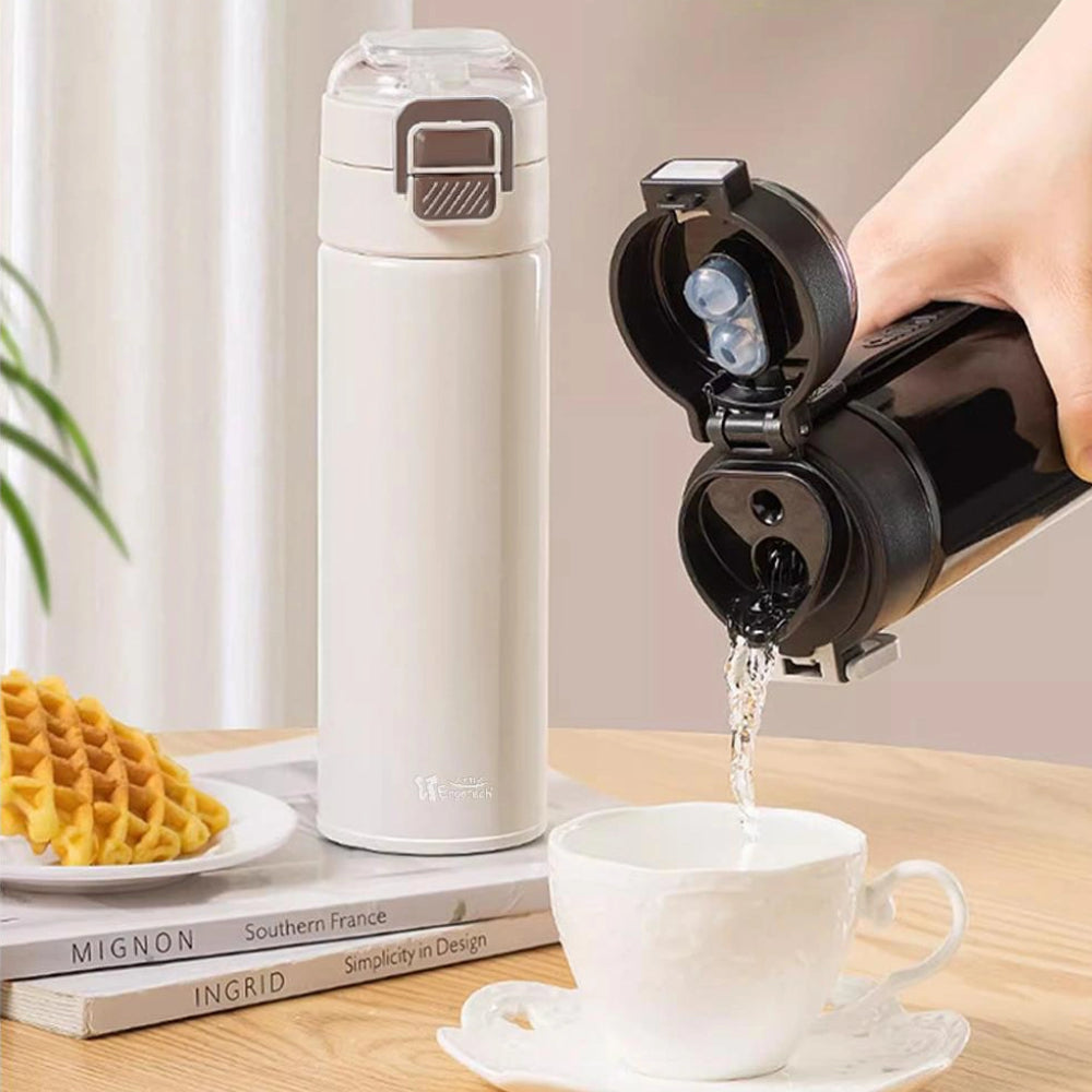 316不銹鋼保溫杯 500ml 負離子水壺 | 雙飲設計 運動水壺 日本技術 | Carster 私推好物