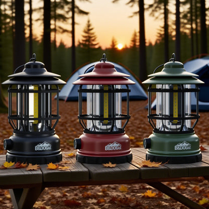 CARSTER 美式復古可調光露營燈