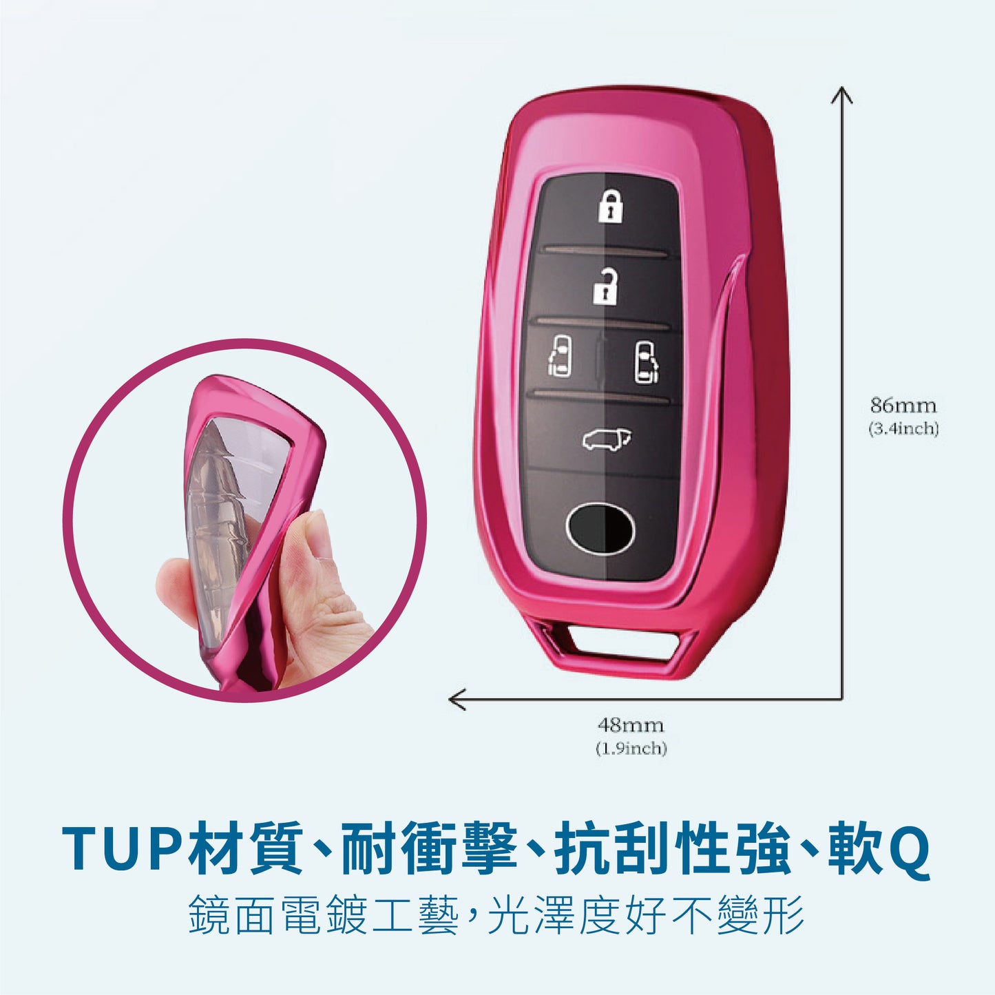 トヨタ TPU キーカバー ALPHARD HV｜SIENNA｜GR_YARIS