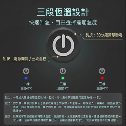 石墨烯肩頸熱敷墊 遠紅外線披肩 | 三段溫控熱敷帶 舒緩酸痛 背部理療 | Carster 私推好物