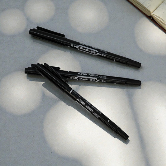 雙頭油性奇異筆