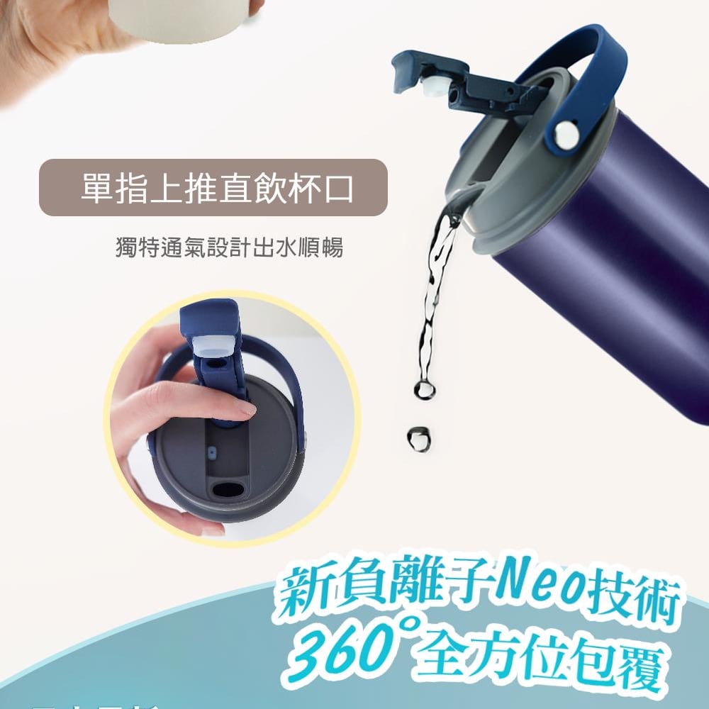 304不鏽鋼保溫杯 900ml 負離子水壺 | 雙飲設計 大容量運動水壺 日本技術 | Carster 私推好物