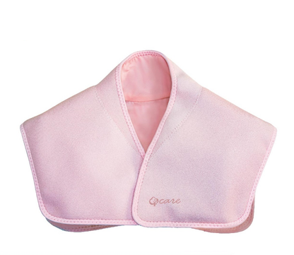 石墨烯肩頸熱敷墊 遠紅外線披肩 | 三段溫控熱敷帶 舒緩酸痛 背部理療 淡粉色 | Carster 私推好物