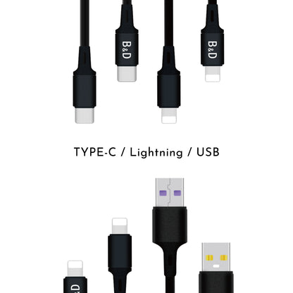 尼龍編織充電線 2條裝 | 快充耐用 蘋果安卓通用 1米 | Carster 私推好物