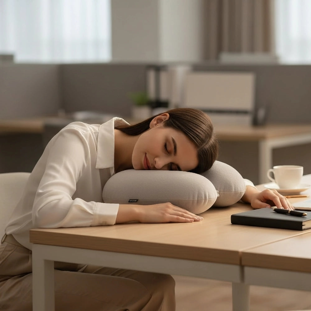 旅行記憶頸枕 U型枕 | 送3D眠眠眼罩 飛機高鐵午睡必備