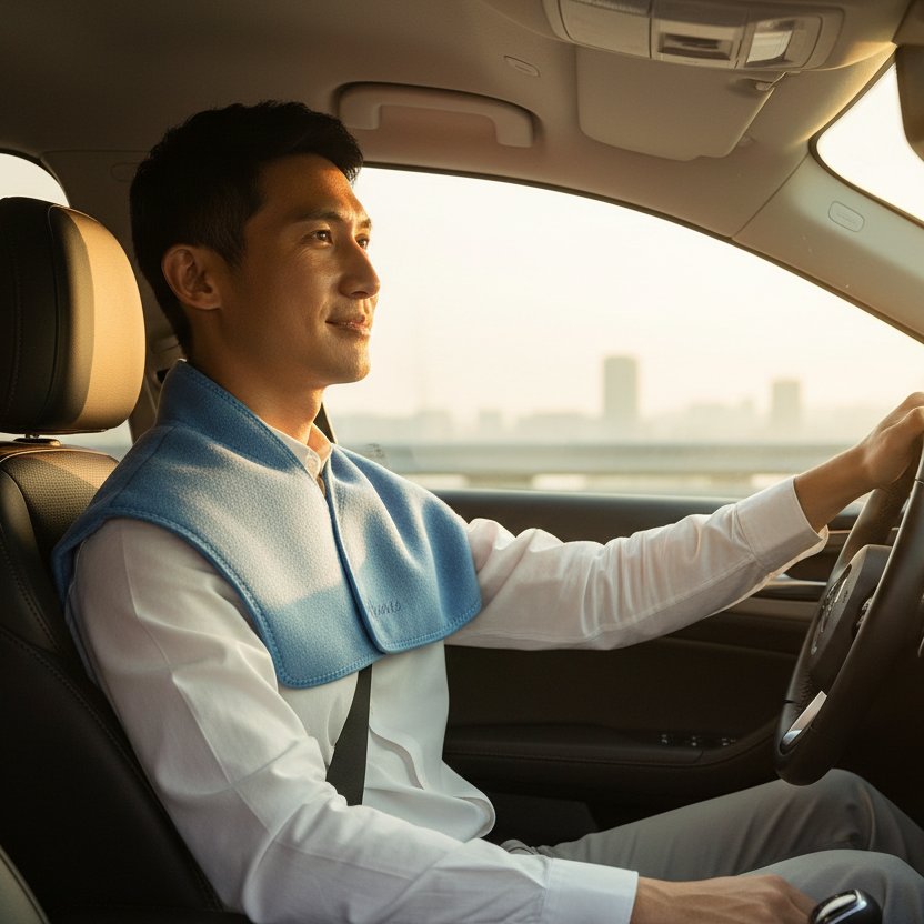 石墨烯肩頸熱敷墊 遠紅外線披肩 | 三段溫控熱敷帶 舒緩酸痛 背部理療 | Carster 私推好物