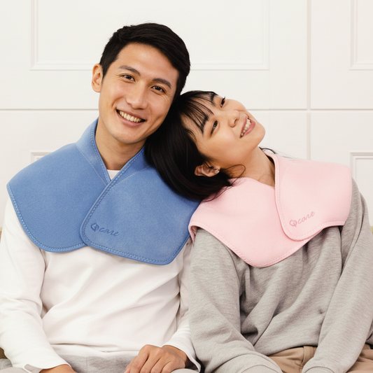 石墨烯肩頸熱敷墊 遠紅外線披肩 | 三段溫控熱敷帶 舒緩酸痛 背部理療 | Carster 私推好物