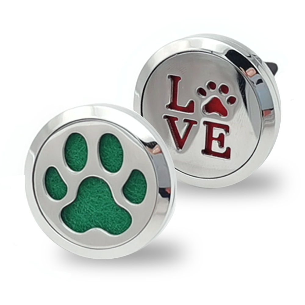 香り付きパフュームクリップ [1箱にクリップ2個 + コットンパッド7枚]