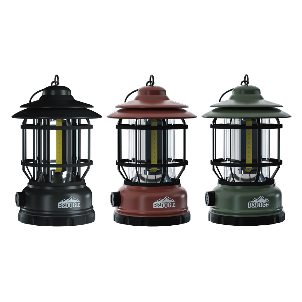 CARSTER 美式復古可調光露營燈