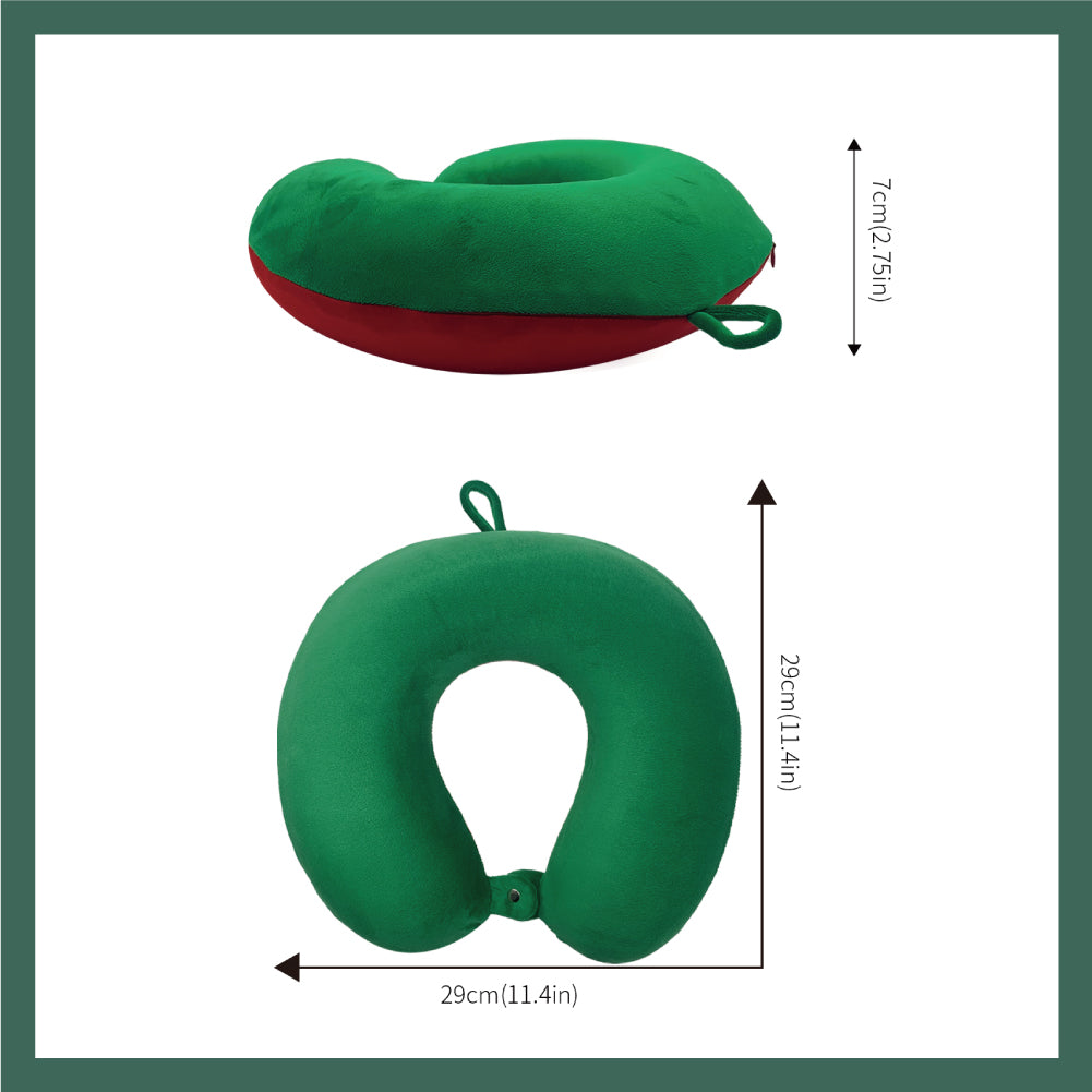 旅人快閃組｜旅行行記憶頸枕【送3D舒眠眼罩】