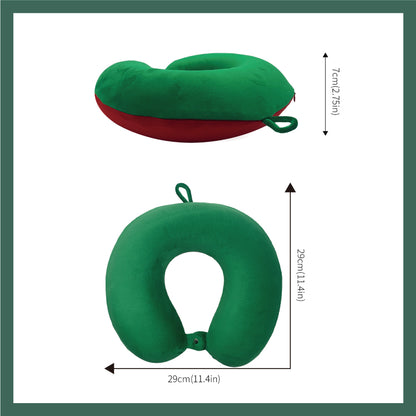 旅人快閃組｜旅行行記憶頸枕【送3D舒眠眼罩】